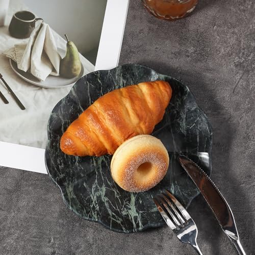 Stone Tray / Marble Tray / Verde Alpi / Natural / Set of 8