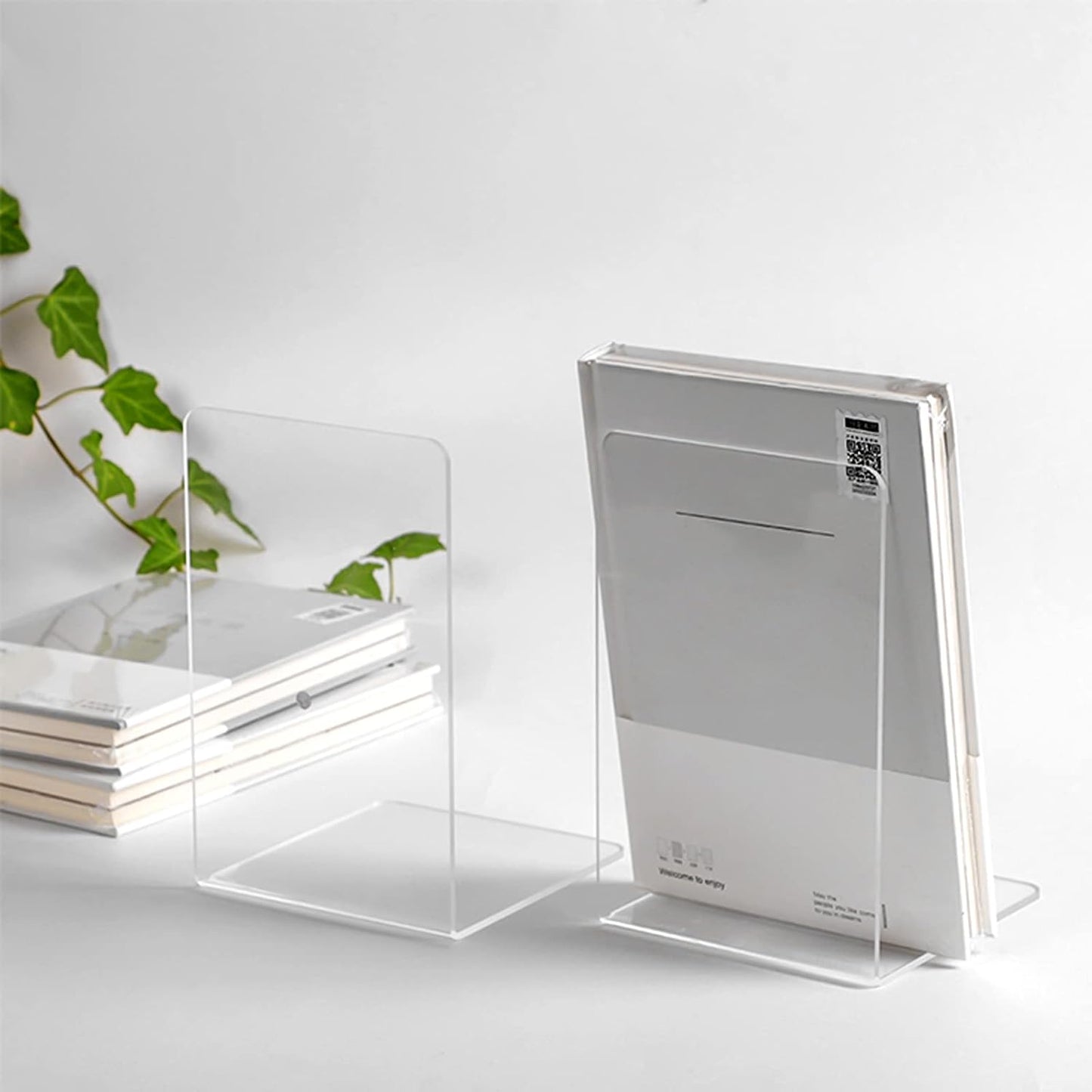 Bookend / Book Ends / Clear-rightangle / Set of 6