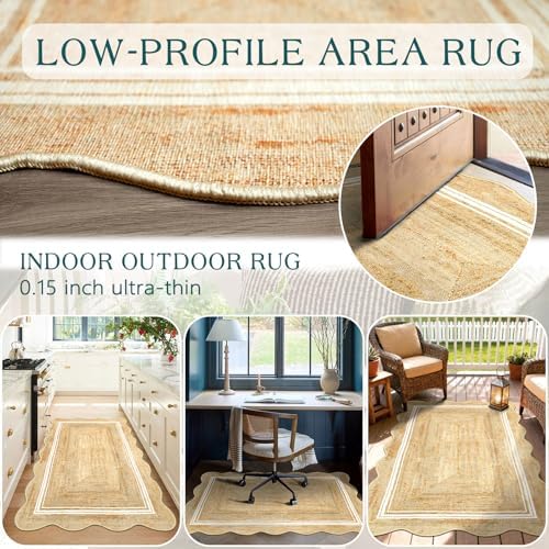 3x5 Entryway Rug - Small Washable Front Door Mat Outside Entrance