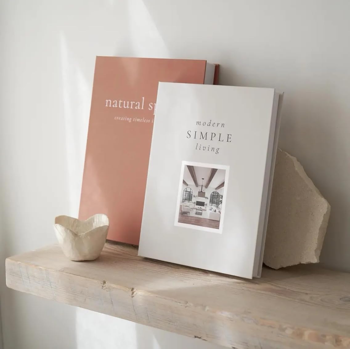 Modern Minimalist Faux Book / E3 / Set of 2