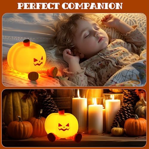 Pumpkin Night Light Official Licensed Genuine Halloween Lamp Decor Gifts