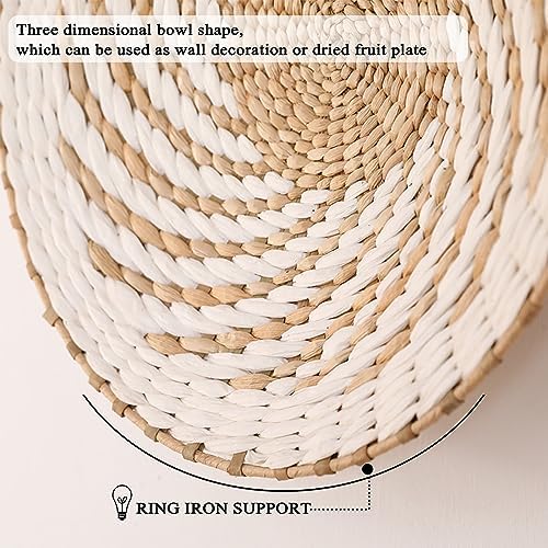 Boho Wall Basket Decor / A / Set of 7
