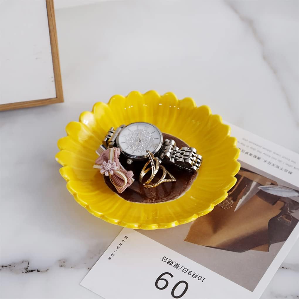 Ring Holder / Trinket Tray / Sunflower