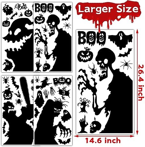Halloween Window Clings Decor for Halloween Decorations
