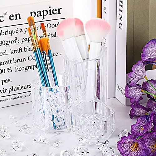Syhood 570 Pcs Clear Acrylic Gems Plastic Crystals