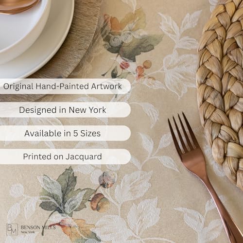 Benson Mills Jubilee Jacquard Tablecloth (60" x 84" Rectangular)
