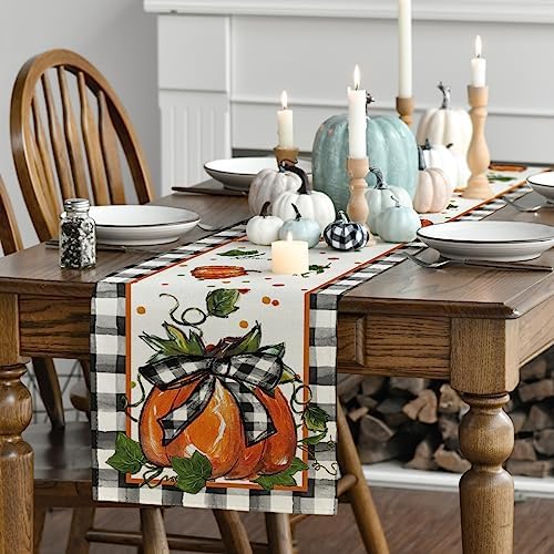 Artoid Mode 210 GSM Fall Table Runner Home Party Decor 13x120 Inch
