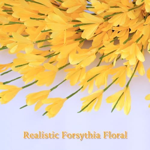 26 in Fall Wreath for Front Door, Autumn Thanksgiving Decor(Bright Yellow)