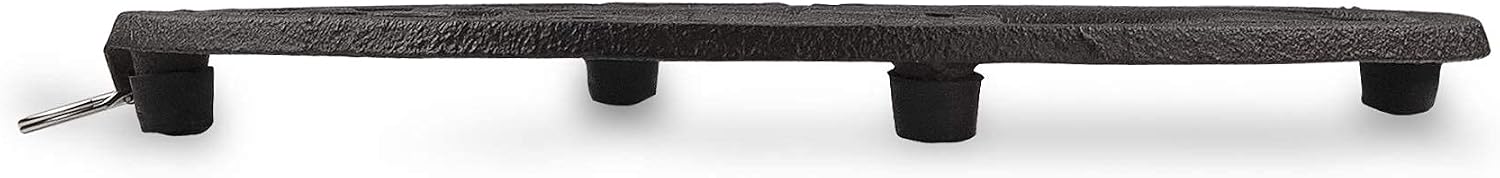 GASARÉ, Cast Iron Trivet for Hot Dishes, Pots, and Pans, Metal Trivet, Tree of Life Design, Rubber Feet Caps, Ring