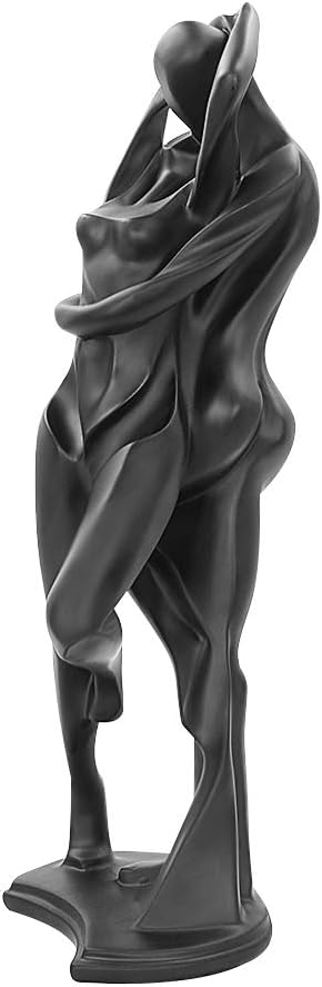Anniversary Wedding Statue Abstract Ornament Figurine Home & Office / Black, Passionate