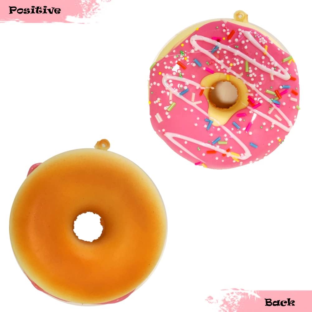 Realistic Artificial Fake Doughnut Model Photography Props Home Decoration / Set of 6