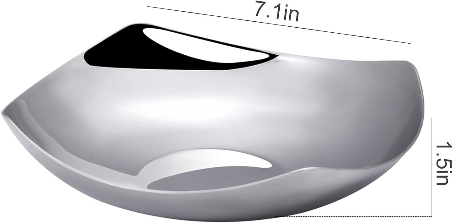 Key Bowl For Entryway Table / Silver