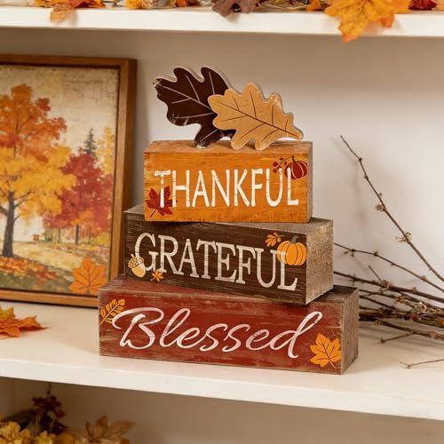 Blessed Leaves Fall Decor, Fall Decorations for Home