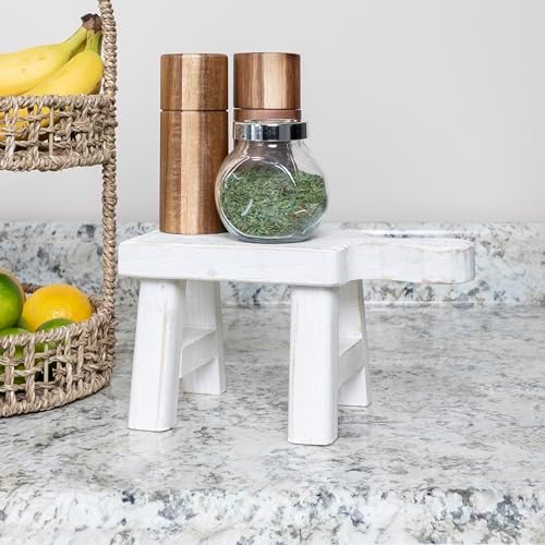 Decorative Wood Pedestal / White / Square / Rectangle