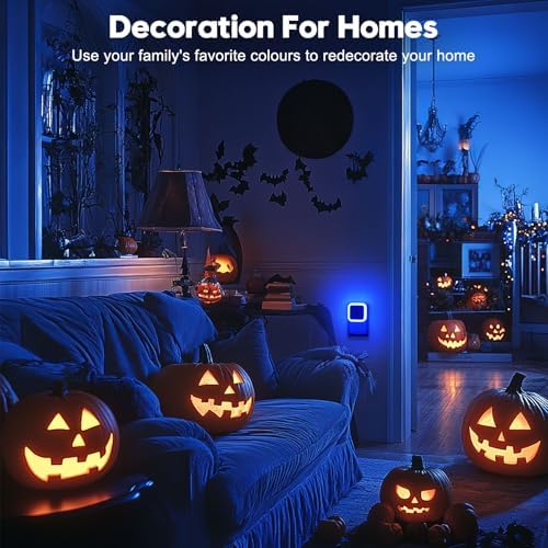 Sujeet Night Light, Night Lights Plug into Wall 8-Pack, Nightlight Plug in Night Light, Dusk to Dawn Night Lamp Led