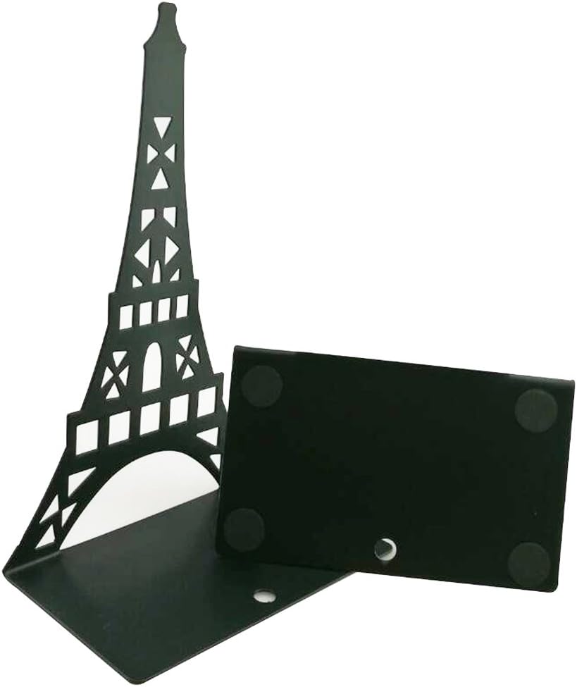Stylish Classical Hollow Out Modern France Paris Landmark Eiffel Tower Metal Decorative / Black