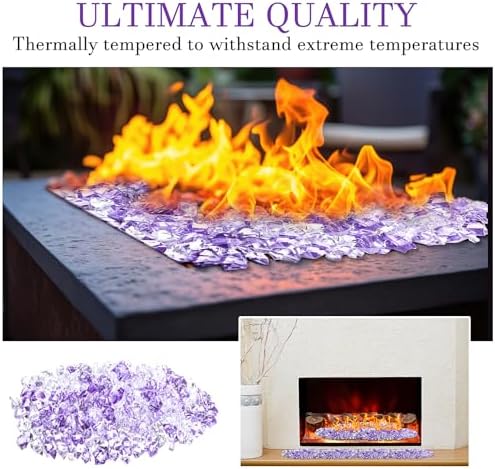 Syhood 570 Pcs Gradient Purple Acrylic Gems Plastic Crystals