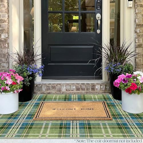 3x5 Buffalo Entry Rug - Washable Indoor Outdoor Mats for Front Door