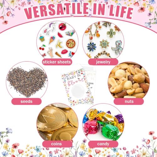 Reallnaive 24 Sets Baby Shower Party Favors Baby in Bloom Seed Packets