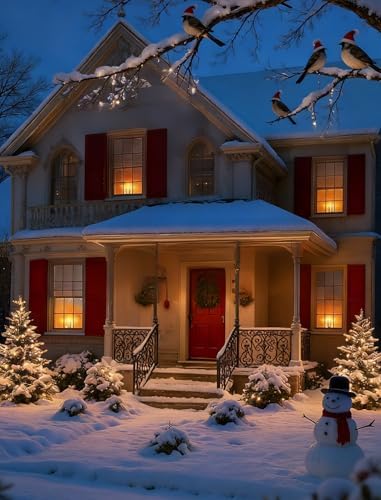 4 Pack Christmas Window Candle Lamps, Battery Operated Window Candle Lights with Automatic Timer and C26 3V LED Bulbs Candlestick for Indoor Windows Table Decor, 4 Suction Cups