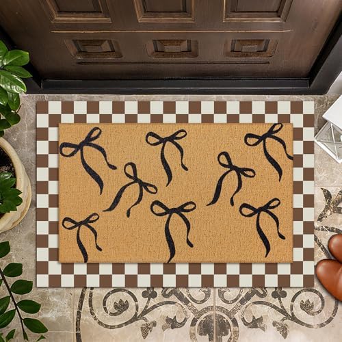 Tinideya 2 23.6 X 35.4 Inches Boho Bows White Brown