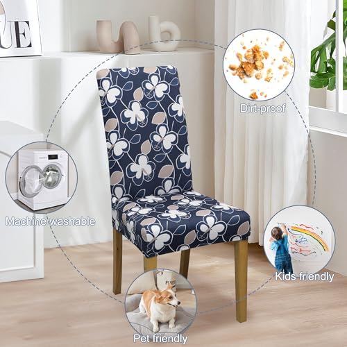 Dining Chair Covers, Stretch Seat Covers, Washable Furniture Protector