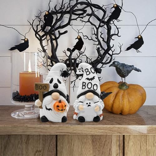 Ghost Halloween Gnome Decor Gifts for Women Gnome Lovers