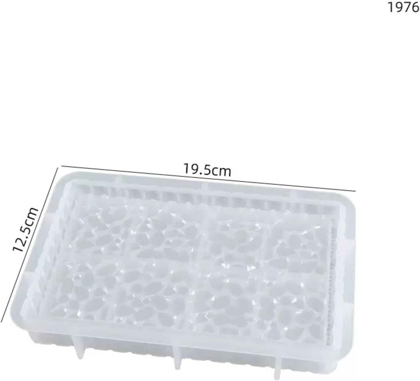 Diamond Silicone Resin Tray Mold / Set of 3