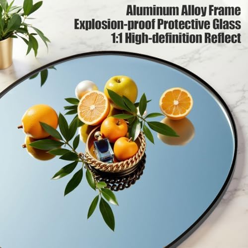 Prywot Arched Full Length Mirror, 71"x30" Free Standing Floor Mirror, Black
