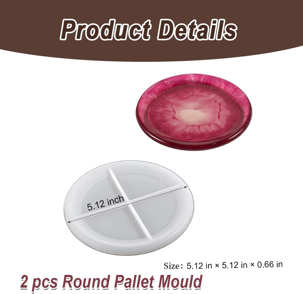 Resin Tray Mold / Set of 2