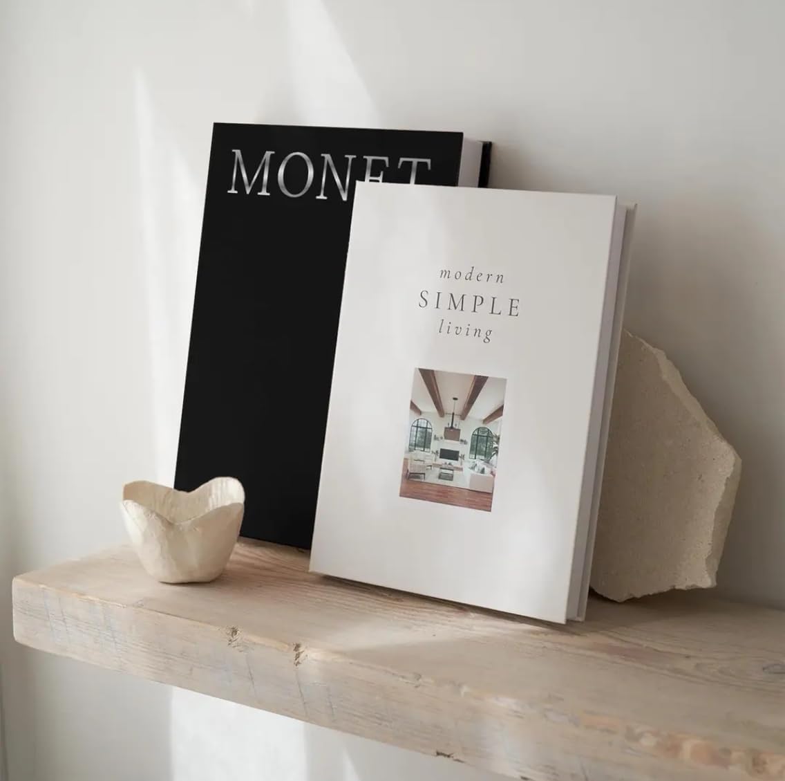 Modern Minimalist Faux Book / E2 / Set of 2