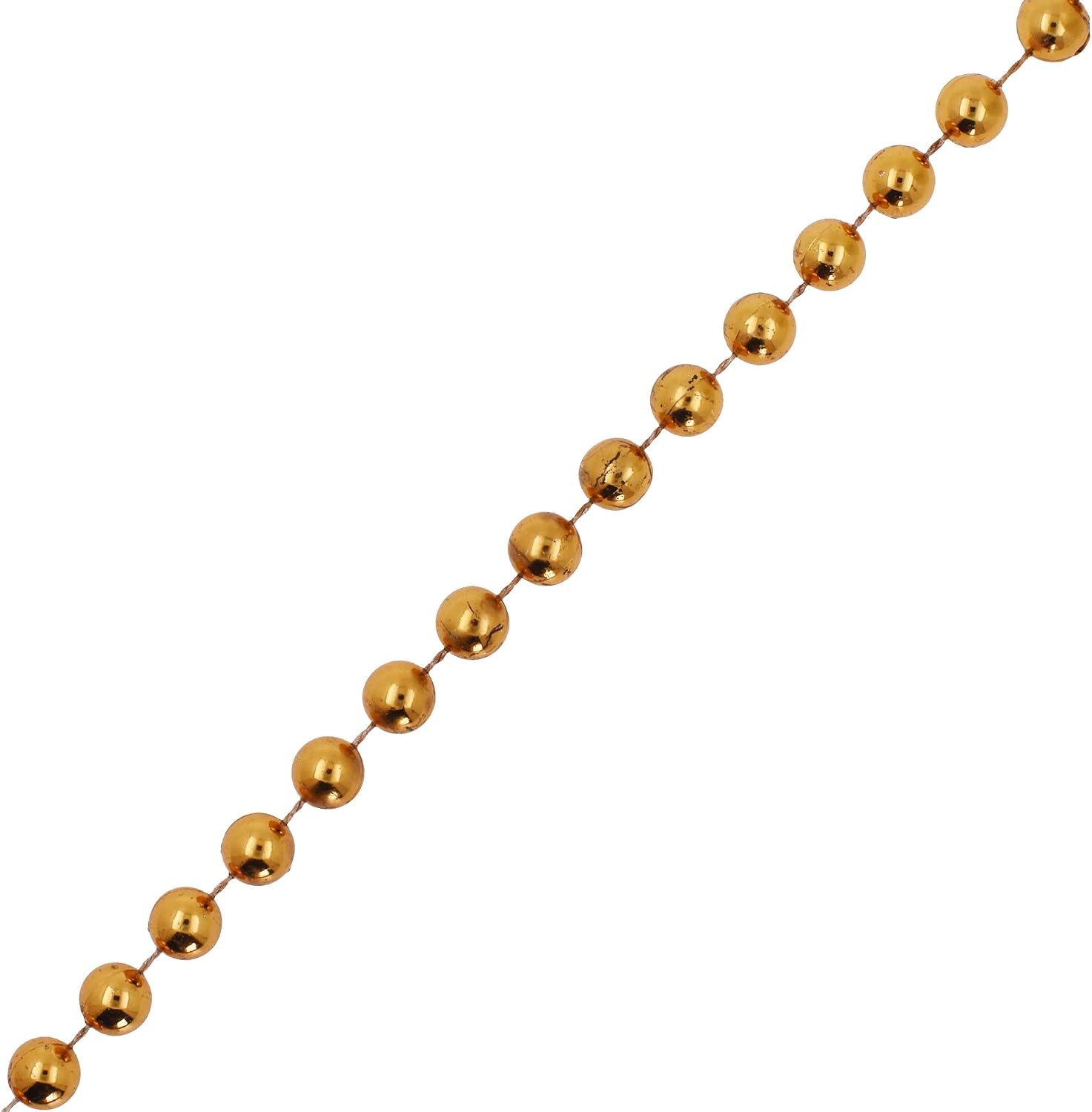 11 Yards Pearls Garland Strand Strings / Dark Gold / 10mm 11 Yards
