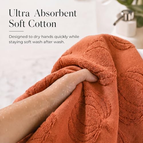 KIBAGA Decorative Fall Hand Towels for Your Bathroom Or Kitchen