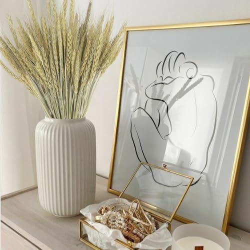 100Stems Dried Wheat Stalks Natural Wheat Straw Bouquet