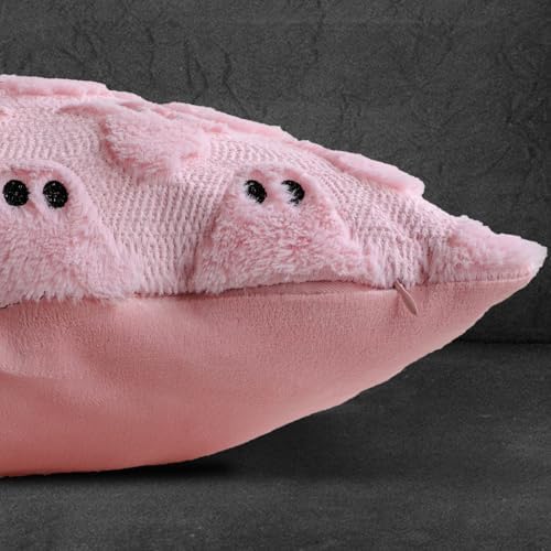 Halloween Pillow Covers 20x20 Set of 2 Pink Ghost Farmhouse Home Decor