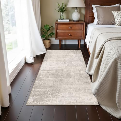 Washable 2x4 Entryway Area Rugs: Abstract Water Resistant Kitchen Sink Rug Non-Slip Durable Doormat Ultra Soft Living