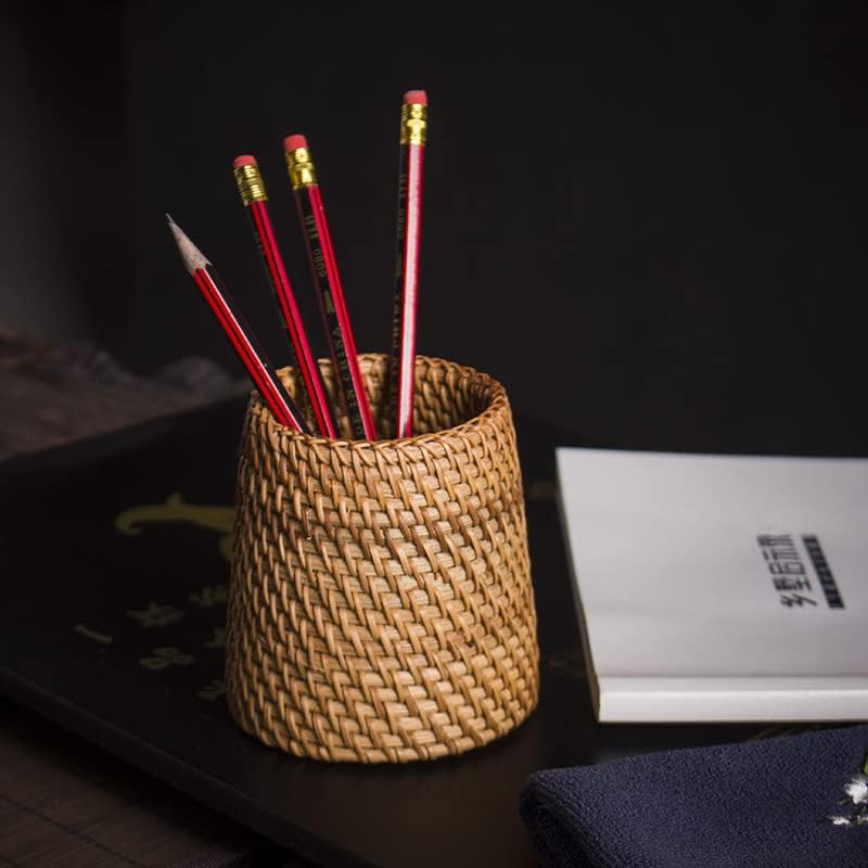 Wicker Pencil Holder / Natural / Set of 2