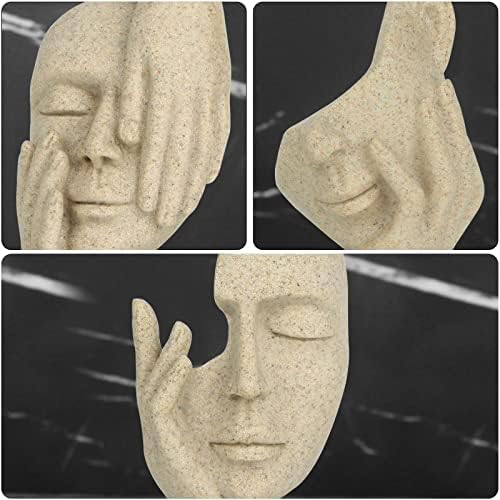 3 Pcs Thinker Statue,Modern Home Sculptures,Collectible Figurines