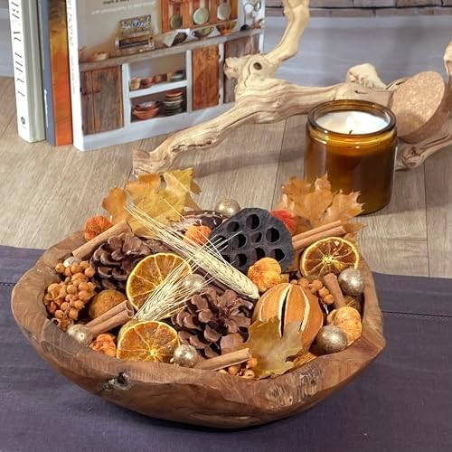 ANDALUCA Fall Harvest Fragrance Potpourri Decorative Vase & Bowl Filler Home Décor (Autumn Harvest)