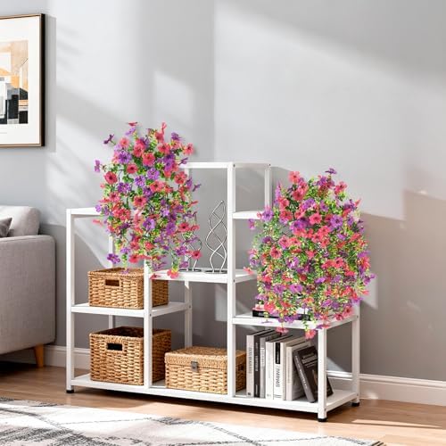 ZFProcess Artificial Hanging Flowers for Outdoors Spring Summer Decoration