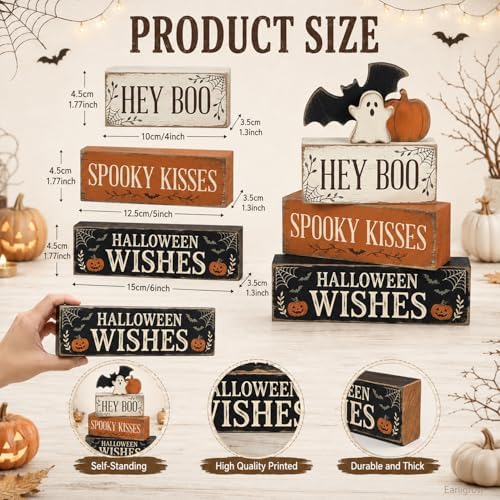 Halloween Decor Indoor, Halloween Decorations for Home Kitchen