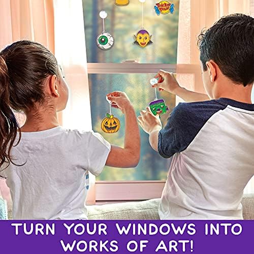 Made By Me Create Your Own Window Art Kit, Halloween Suncatchers