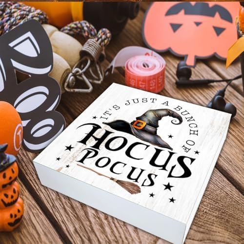 Halloween Decor, Halloween Home Decorations, Farmhouse Saying Wooden Sign