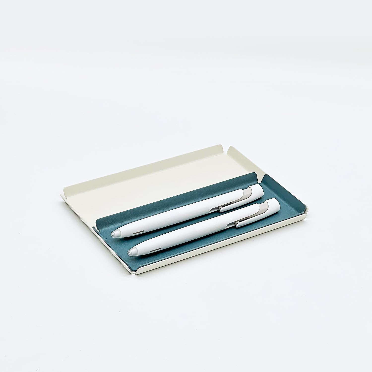 Aluminum Organizer Tray for Desk & Entryway / Powder Coated Azure Blue / 6.7 x 2.9 x 0.4