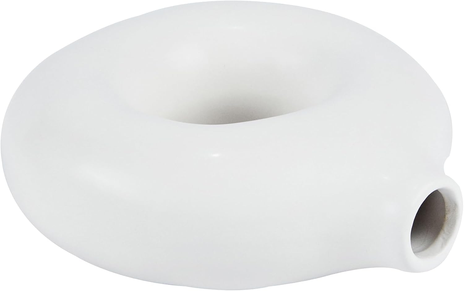 Fresh Or Artificial Flowers / White / Donut