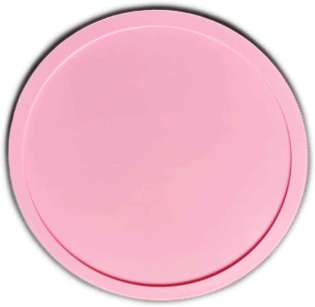 Round Cup Coaster for Drinks Beer / Pink and Blue / Set of 6