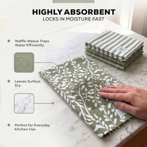 Kitchen Towels, Dish Towels for Kitchen, 3 Pc Kitchen Towel Set