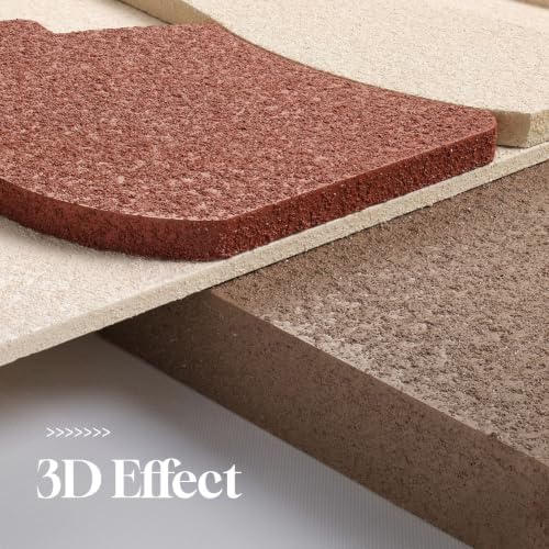 Cuspin Boho 3D Textured Wall Art, Neutral Artwork for Walls with Pampas
