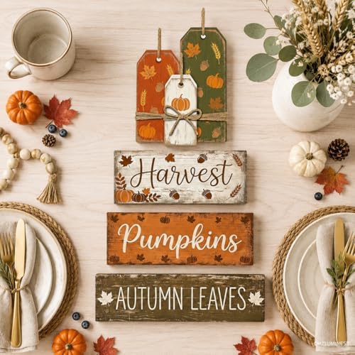 Harvest Leaves Fall Decor, Fall Decorations for Home