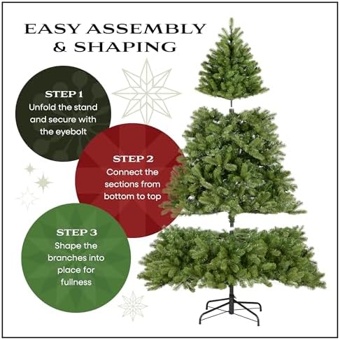 National Tree Company 6.5ft Unlit Dunhill Fir Artificial Christmas Tree